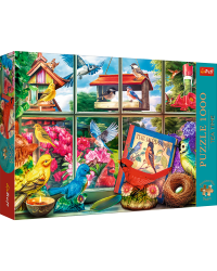 TREFL Premium Plus Пазл Птицы, 1000 шт.