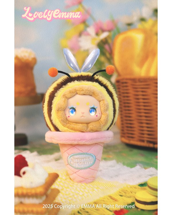 LOVELY EMMA Мягкий брелок-сюрприз - Scoop Ice Cream Series