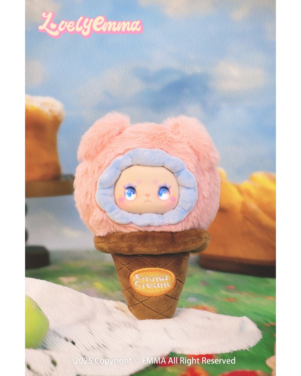 LOVELY EMMA Мягкий брелок-сюрприз - Scoop Ice Cream Series