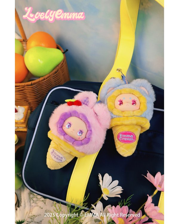 LOVELY EMMA Мягкий брелок-сюрприз - Scoop Ice Cream Series