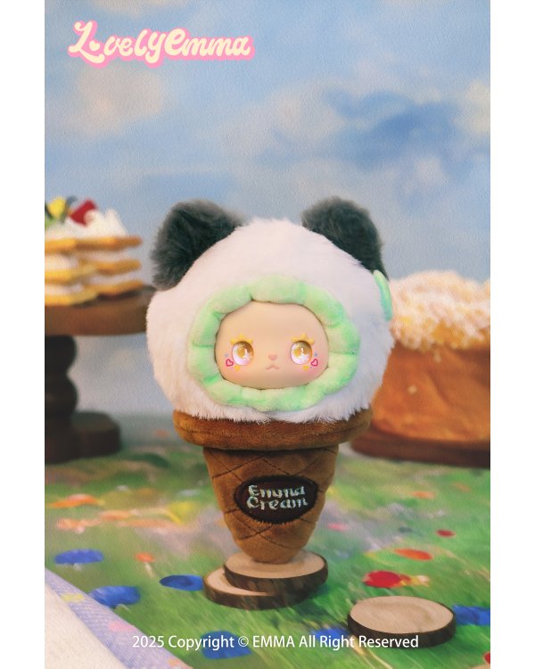 LOVELY EMMA Мягкий брелок-сюрприз - Scoop Ice Cream Series