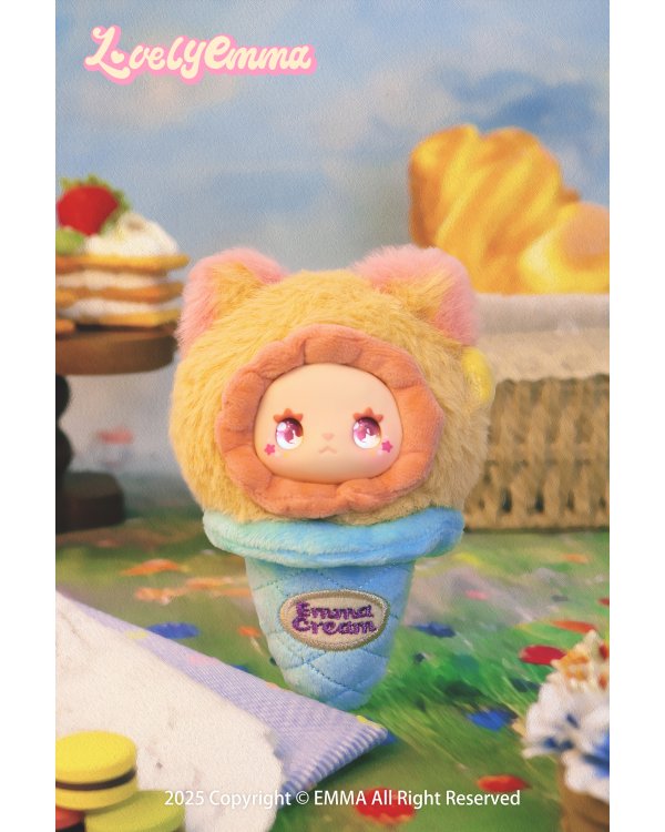 LOVELY EMMA Мягкий брелок-сюрприз - Scoop Ice Cream Series