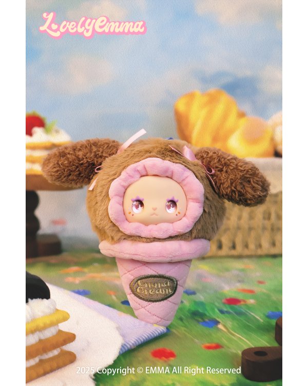 LOVELY EMMA Мягкий брелок-сюрприз - Scoop Ice Cream Series