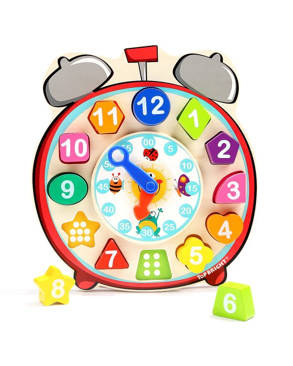 TOPBRIGHT Деревянный пазл Часы