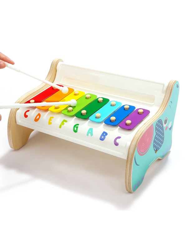 TOPBRIGHT Слонёнок с нотами - ксилофон