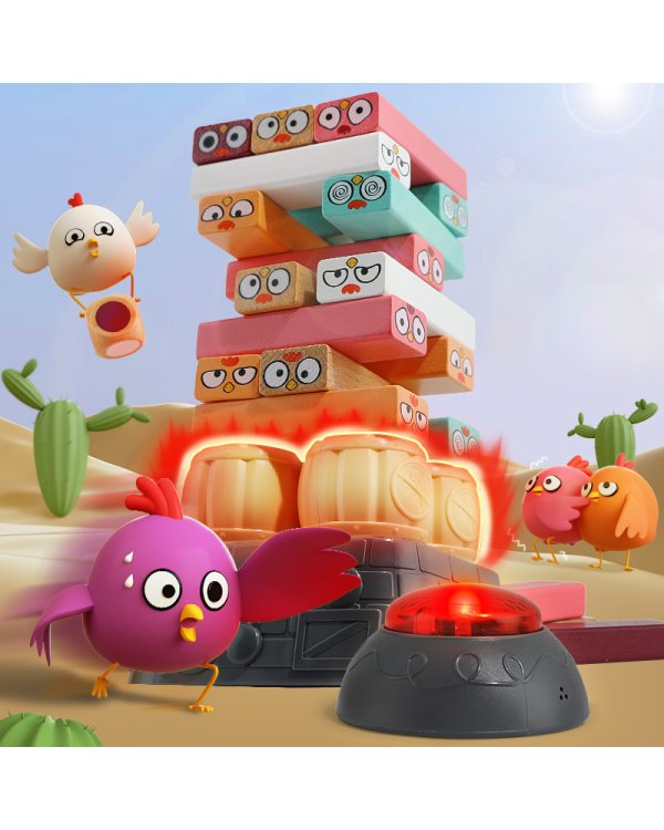 TOPBRIGHT Настольная игра Дженга "Бомба" (на английском)