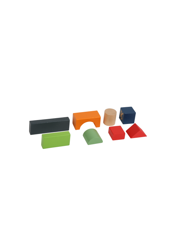 bo. Деревянные кубики "Алфавит и слова", на латышском языке