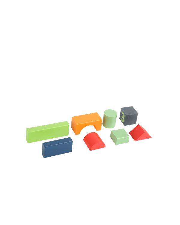 bo. Деревянные кубики "Алфавит и слова", на русском языке