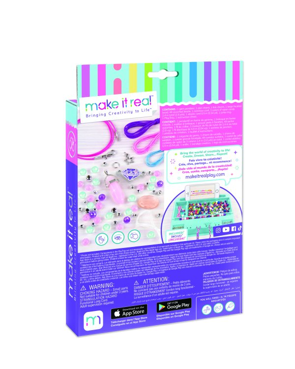 MAKE IT REAL Набор для созждания браслетов "Драгоценные камни"