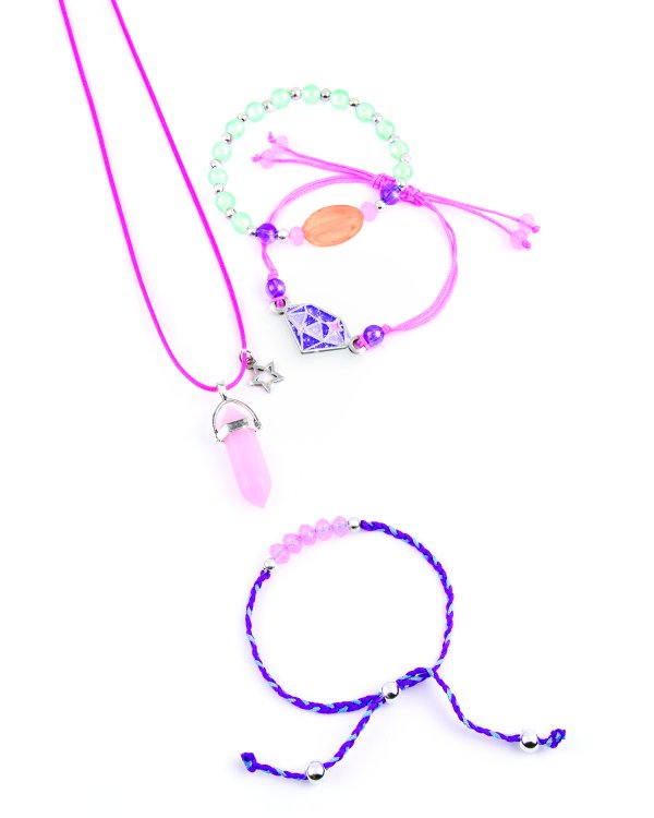 MAKE IT REAL Набор для созждания браслетов "Драгоценные камни"