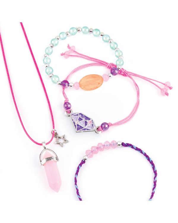 MAKE IT REAL Набор для созждания браслетов "Драгоценные камни"