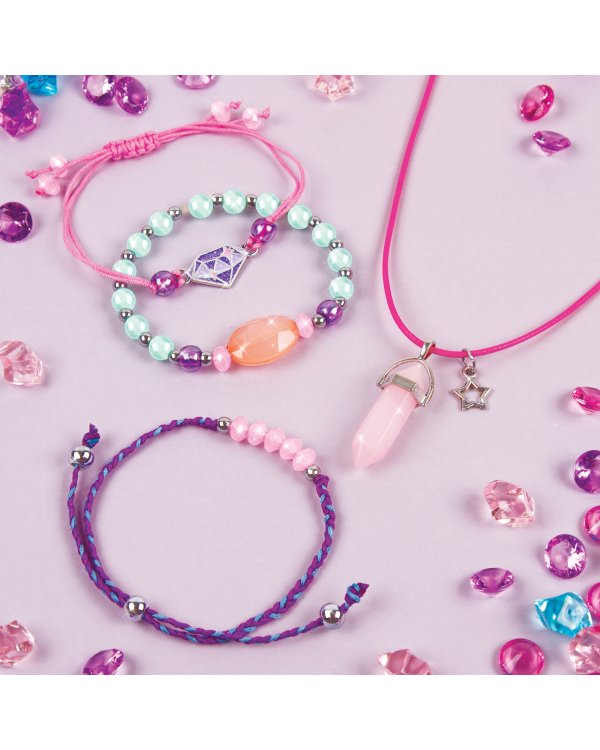 MAKE IT REAL Набор для созждания браслетов "Драгоценные камни"