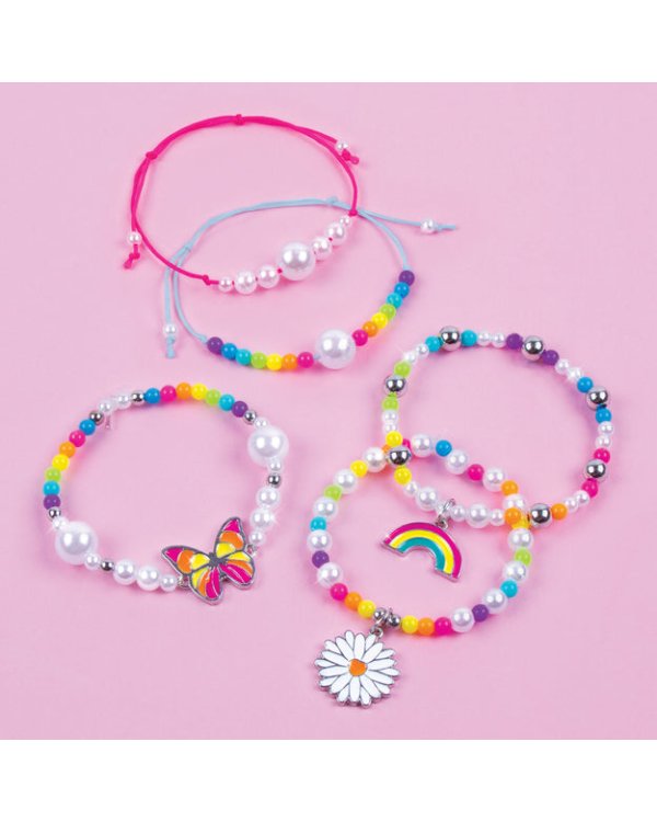 MAKE IT REAL DYI комлпект для создания браслетов "Радужное сокровище"