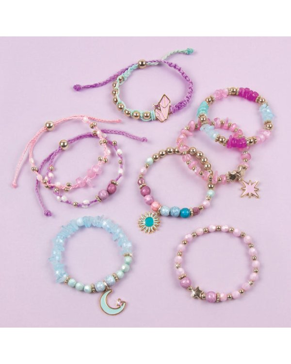 MAKE IT REAL DYI комлпект для создания браслетов "Небесные камни"