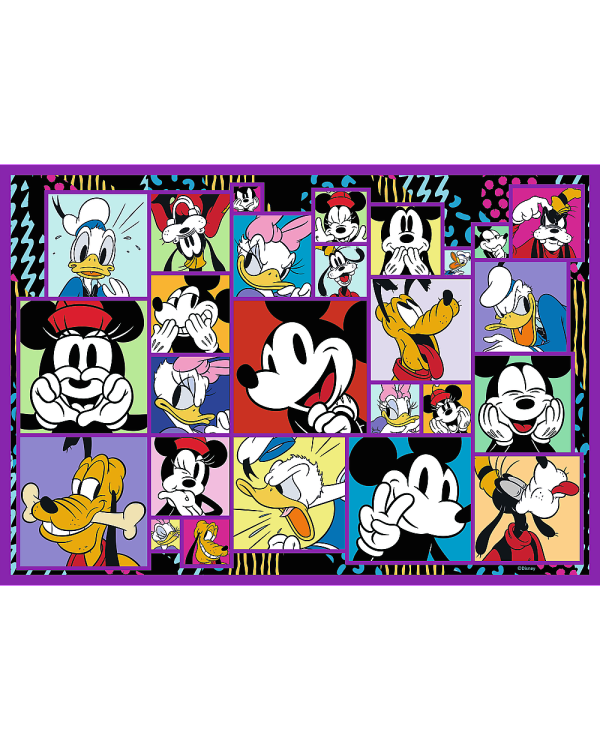 TREFL DISNEY MICKEY MOUSE Комплект пазлов, 4x250 шт.