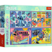 TREFL DISNEY STITCH Комплект пазлов, 4x250 шт.