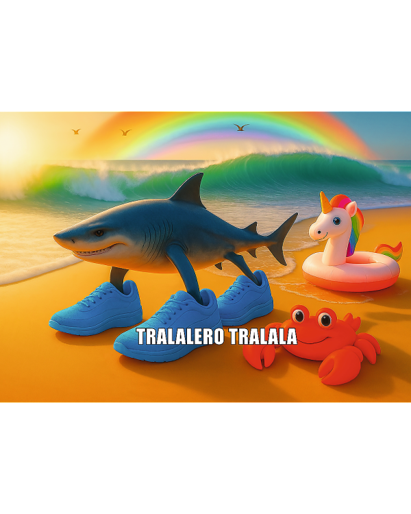 TREFL BRAINROT Пазл Тралалеро Тралала, 200 шт.