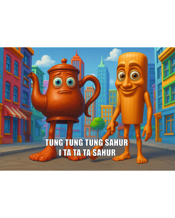 TREFL BRAINROT Пазл Тунг Тунг Сахур, 200 шт.