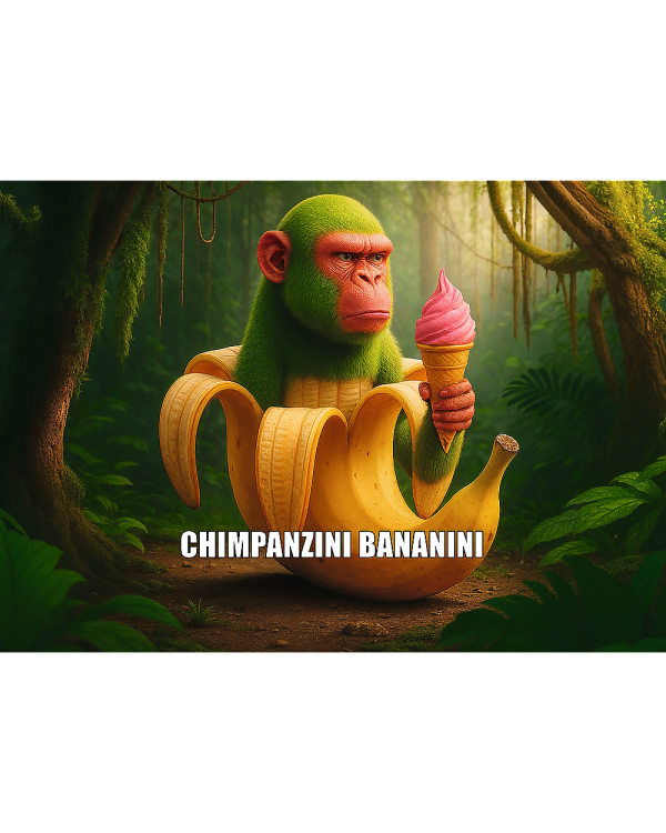 TREFL BRAINROT Пазл Чимпанзини Бананини, 200 шт.