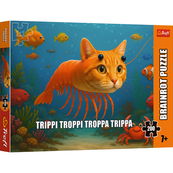 TREFL BRAINROT Пазл Триппи Троппи Троппа Триппа, 200 шт.
