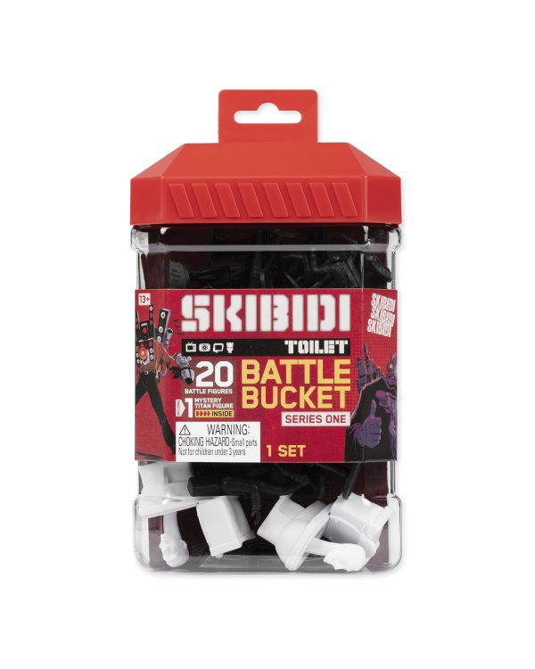 SKIBIDI TOILET Игровой набор "Battle Bucket"