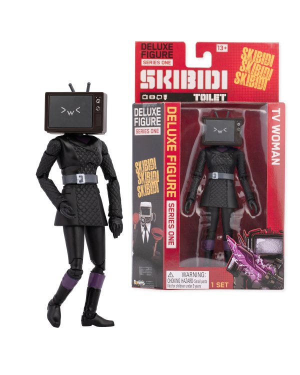 SKIBIDI TOILET Делюкс фигурка, 15 см