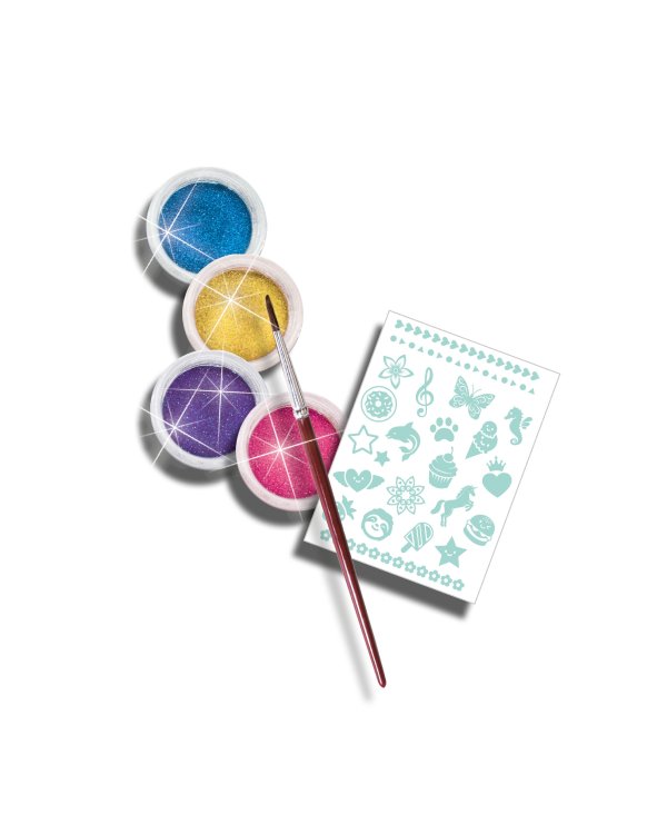 SES Fashion glitter тату с блестками