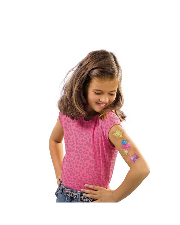 SES Fashion glitter тату с блестками