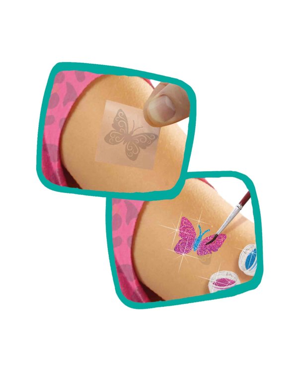 SES Fashion glitter тату с блестками