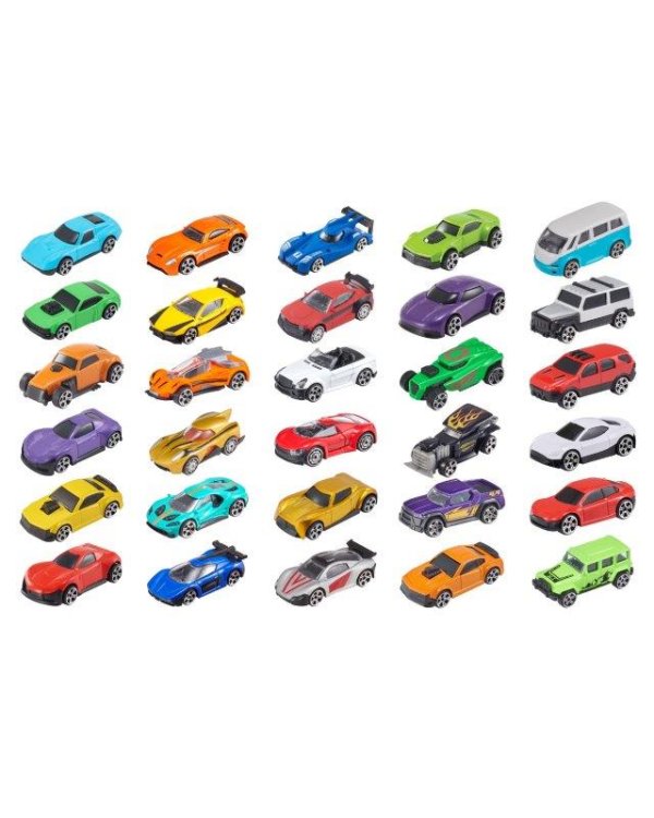 TEAMSTERZ Набор металлических машинок, 5 шт, 7,5cm