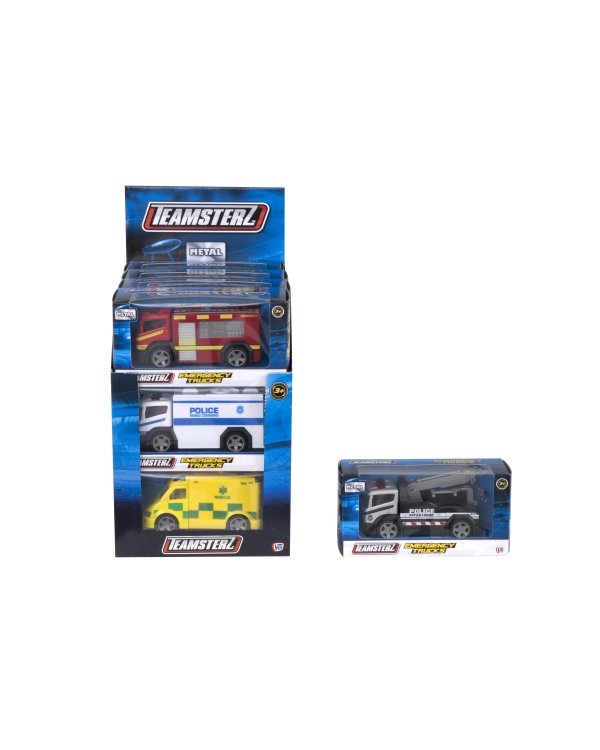 TEAMSTERZ Металлическая моделька машины быстрого реагирования, 10 см
