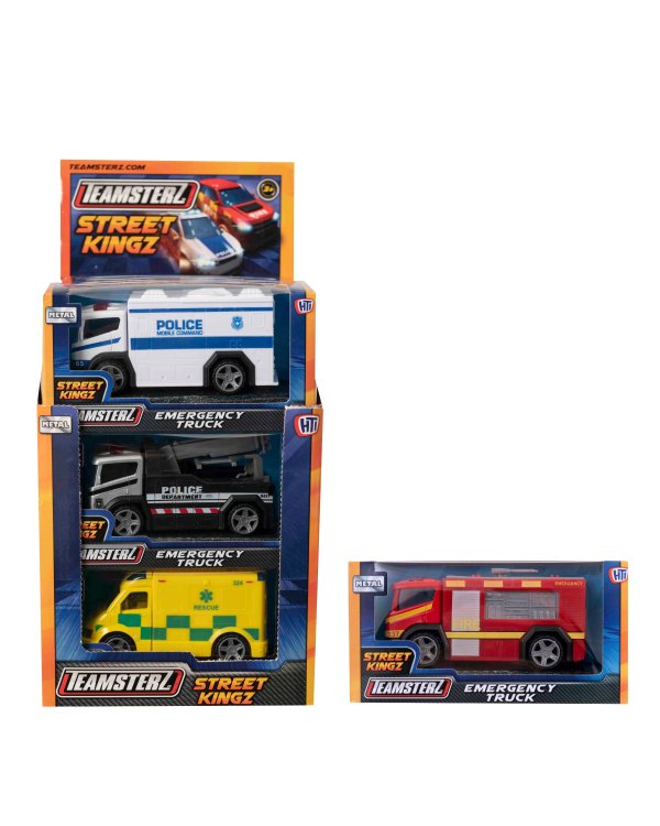 TEAMSTERZ Металлическая моделька машины быстрого реагирования, 10 см