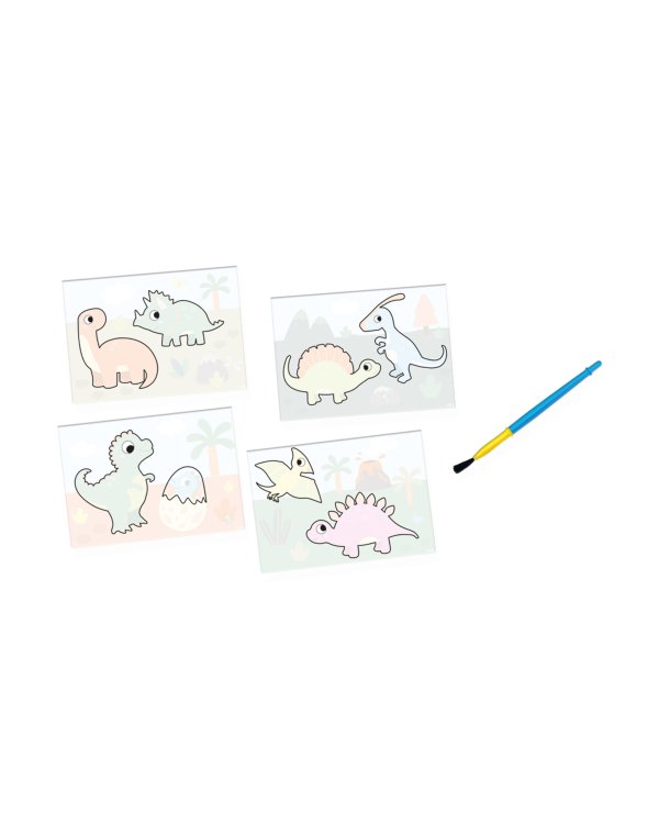 SES Мои первые рисунки водой - Динозаврики