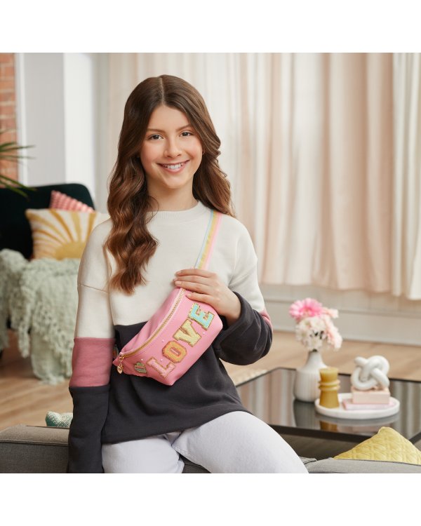 MAKE IT REAL Набор для творчества Модная сумка с заплатками