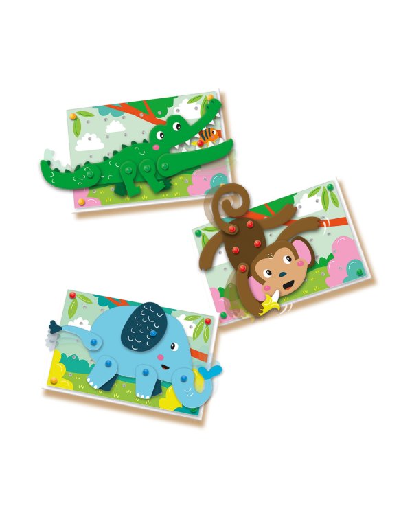 SES Мозаичная доска для колышков "Животные"