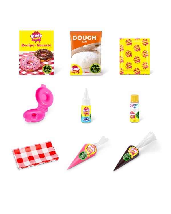 SLIME MART комплект для изготовления слайма Shopping Bag Donut