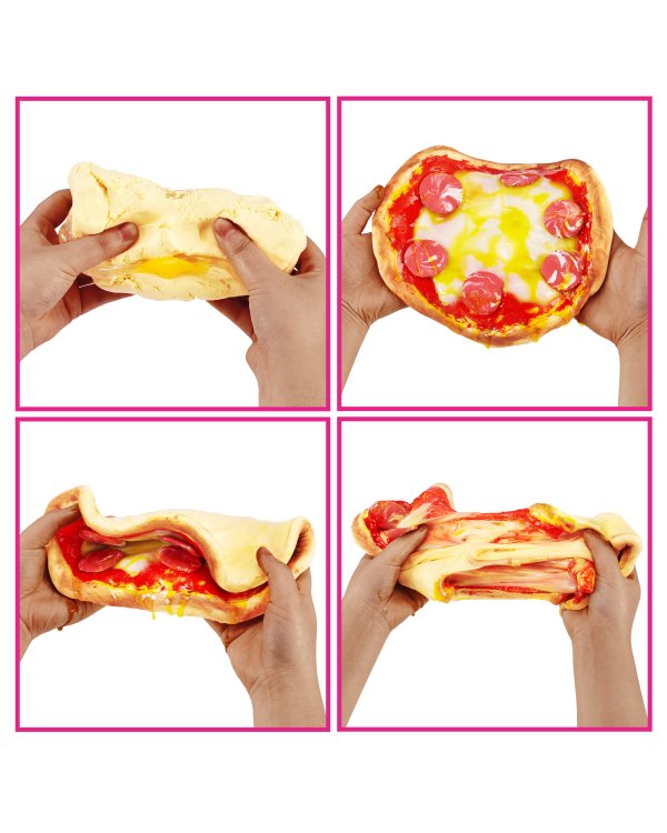 SLIME MART комплект для изготовления слайма Shopping Basket Pizza