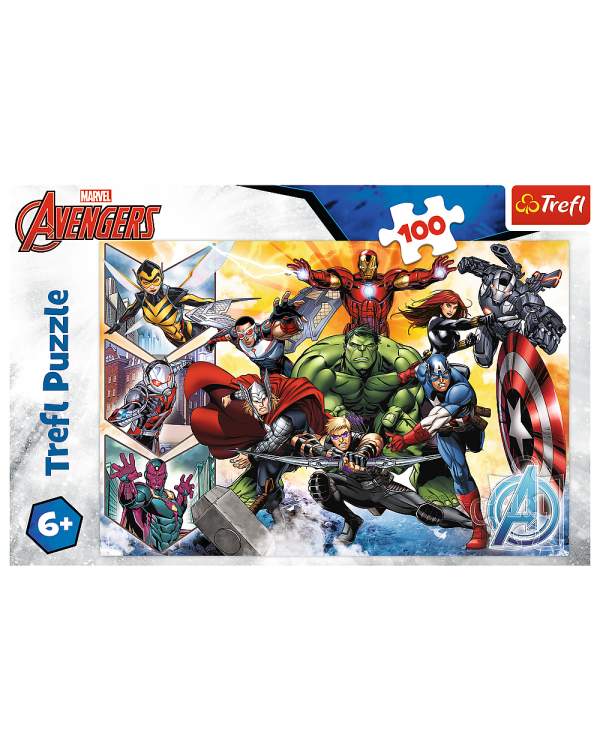 TREFL AVENGERS Пазл Мстители, 100 шт.