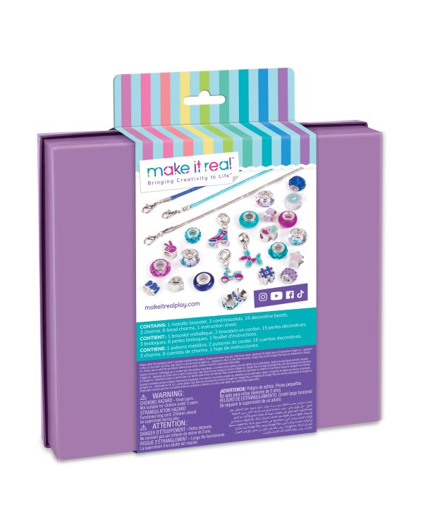 MAKE IT REAL Браслеты синие