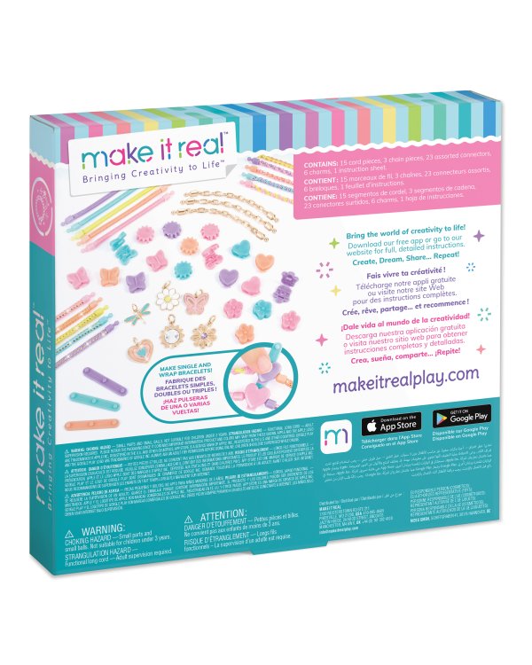 MAKE IT REAL DIY набор браслетов