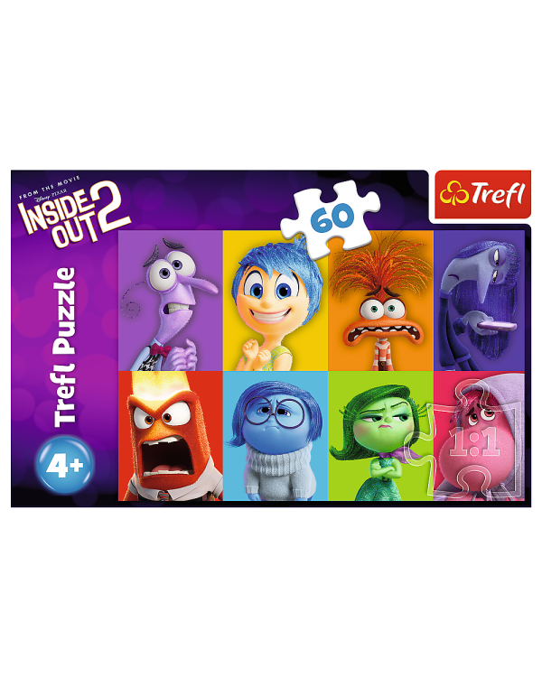 TREFL DISNEY Inside Out 2 Пазл, 60 шт.