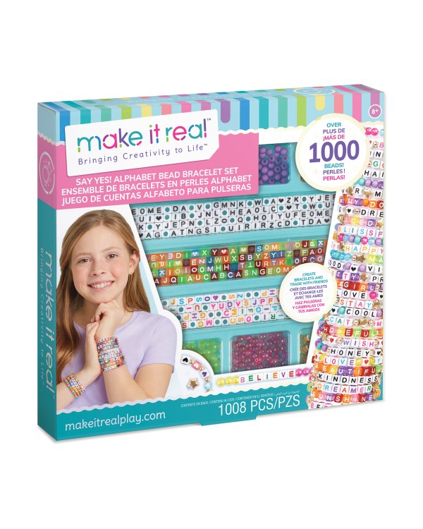 MAKE IT REAL Набор браслетов Алфавит