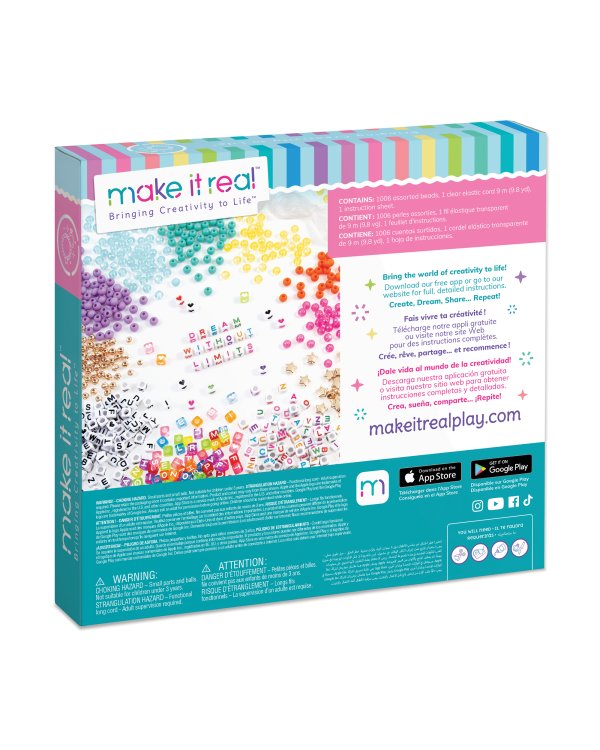 MAKE IT REAL Набор браслетов Алфавит