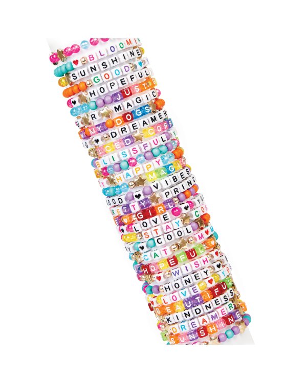 MAKE IT REAL Набор браслетов Алфавит