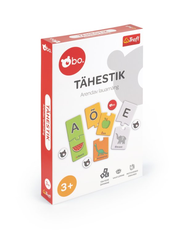 bo. Развивающая настольная игра "Алфавит" (на эстонском языке)