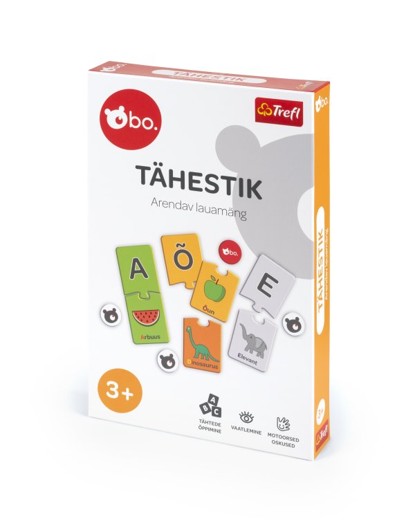 bo. Развивающая настольная игра "Алфавит" (на эстонском языке)