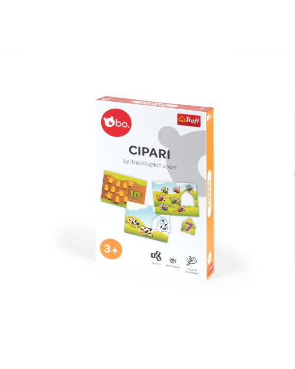 bo. Развивающая настольная игра "Цифры" (на латышском языке)