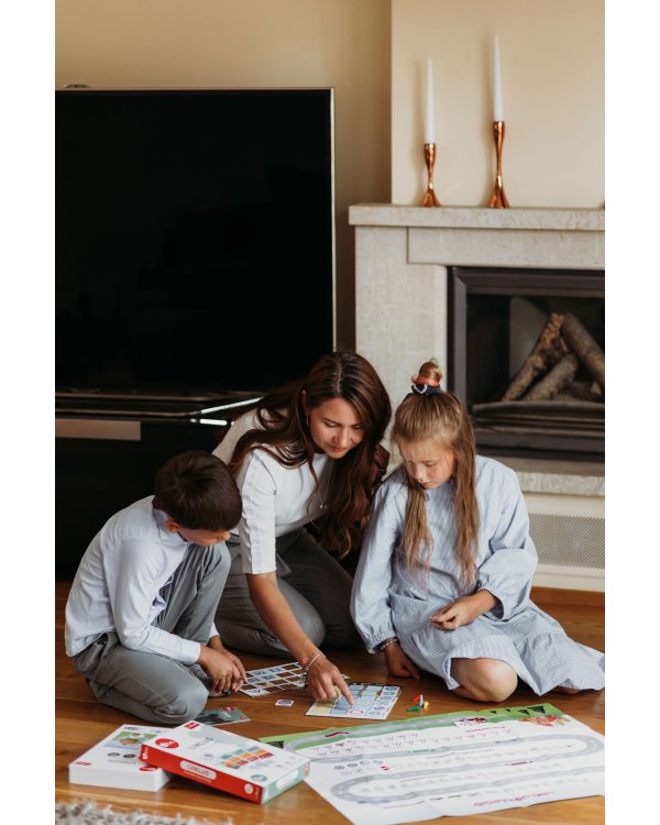 bo. Развивающая настольная игра "Дорожное движение" (на эстонском языке)