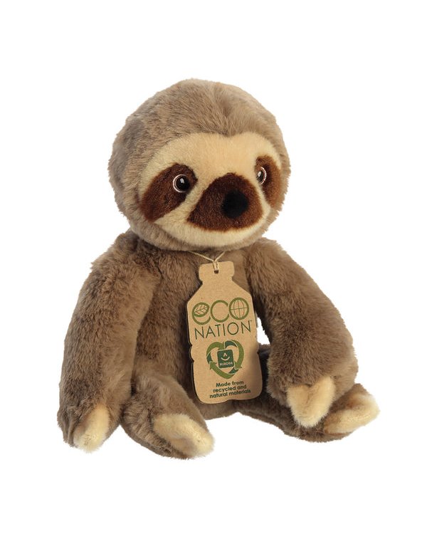 AURORA Eco Nation Мягкая игрушка Ленивец, 24 см