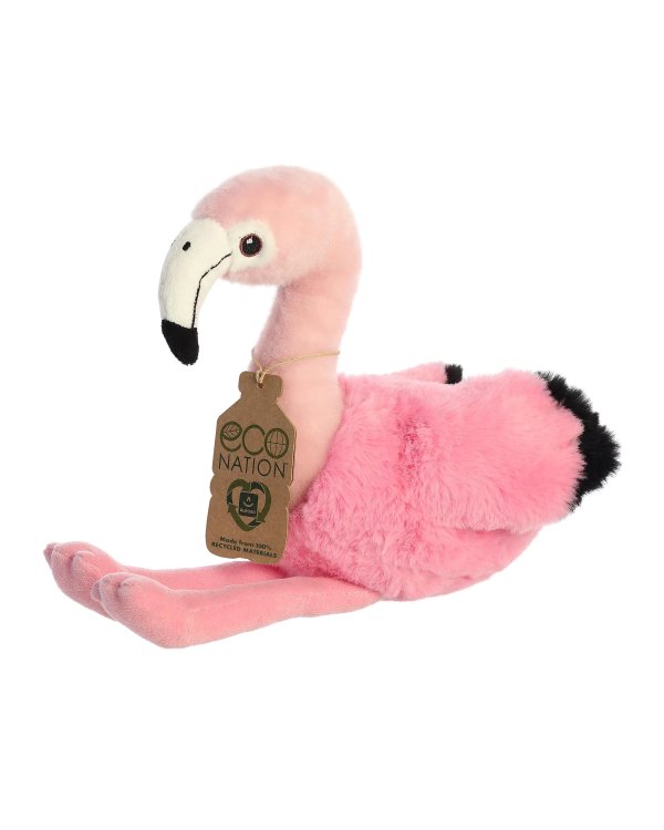 AURORA Eco Nation плюшевая игрушка Фламинго, 24 см